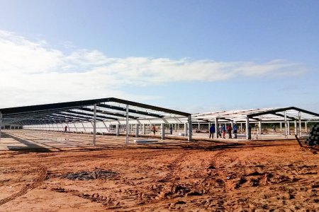 Chicken farm house and euipment （6houses / 150*15*2.5 meter 1.5kg -- 50,000pcs）